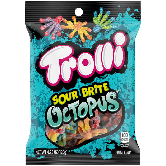 Trolli Sour Brite Octopus (4.25 Oz) Candy Trolli, Latest Products, trending