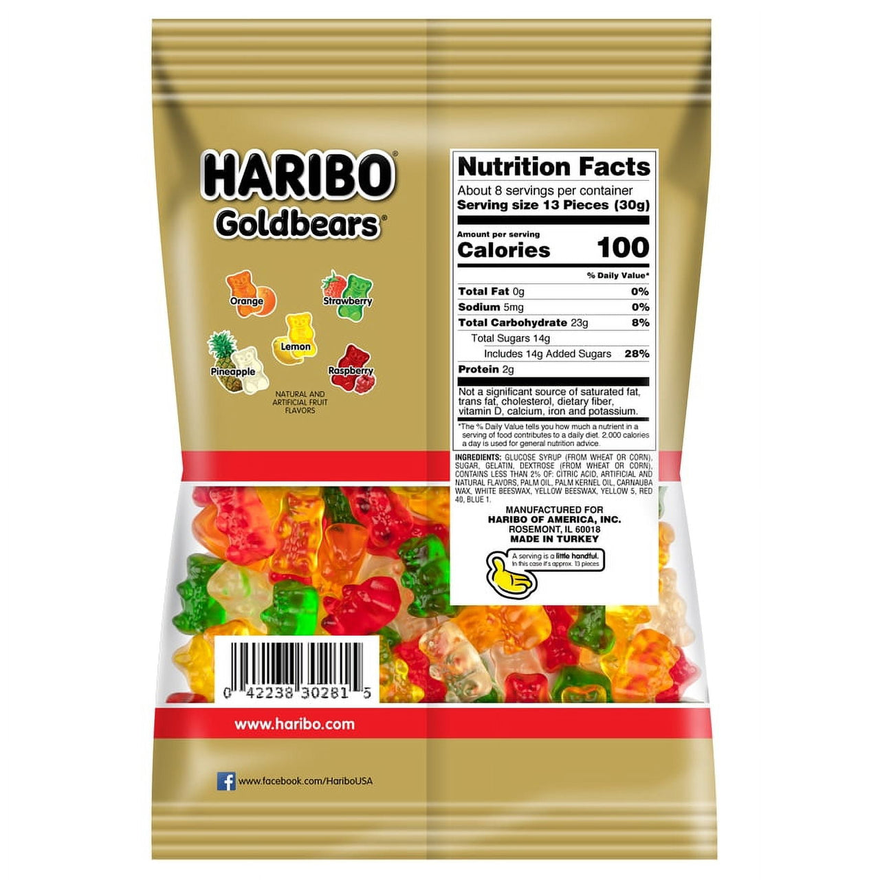 Haribo Gold Bears (142g)