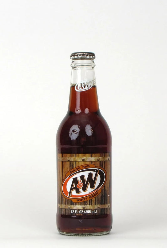 24 Bottles A&W Root Beer Soda Pop (not for Sale) A&W, 24 Pack, Cases