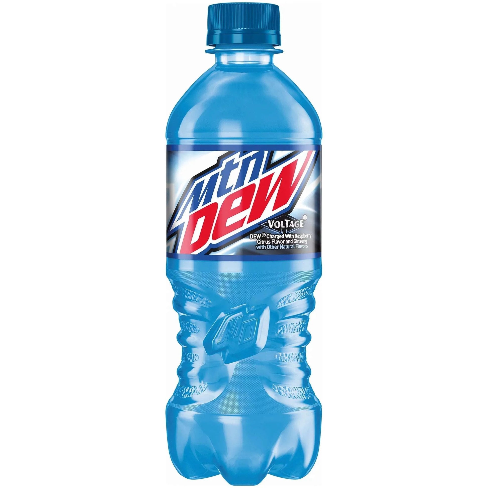 24 Bottles Mtn Dew Voltage Soda Soda Pop (not for Sale) Mtn Dew, 24 Pack, Cases