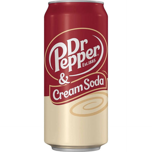 6 Pack Dr.Pepper Cream Soda - Soda Pop (not for sale) from Keurig Dr Pepper company, Cases, 6 Pack