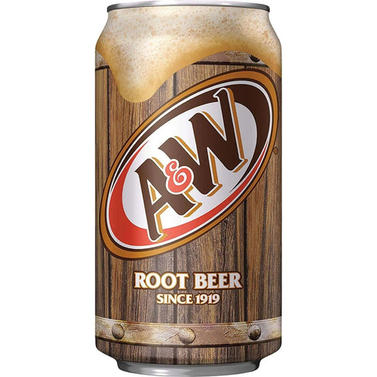 6 Pack A&W Root Beer - Soda Pop (not for sale) from A&W, Cases, 6 Pack