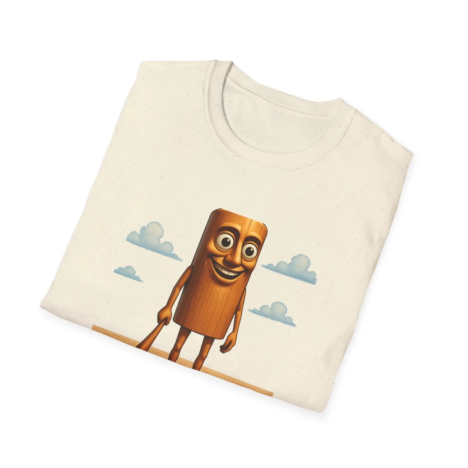 Tung Tung Sahur T-Shirt – Unisex Funny Ramadan Tee | Nostalgic Cultural Street Call Shirt - T-Shirt from Printify