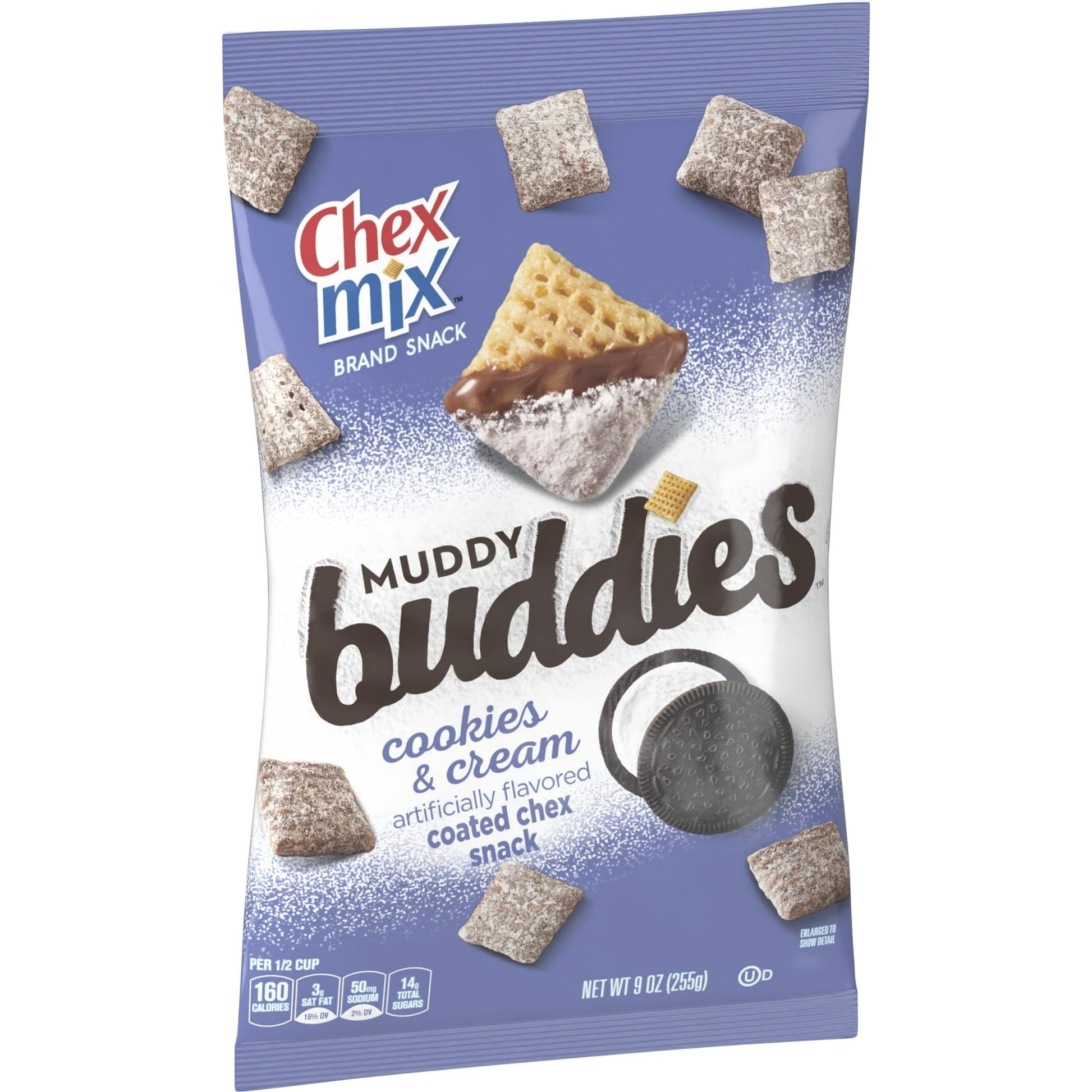 7 Pack Chex Mix Muddy Buddies Cookies & Cream (4.5 Oz) Snacks Chex Mix, Latest