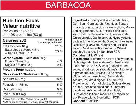 Pringles Hot Ones Los Calientes Barbacoa Flavour Potato Chips 156 G - Asian Snacks from Pringles, TSAAS, TSASN&CH, TSAISC, TSAIS, Trending Products, Latest Products