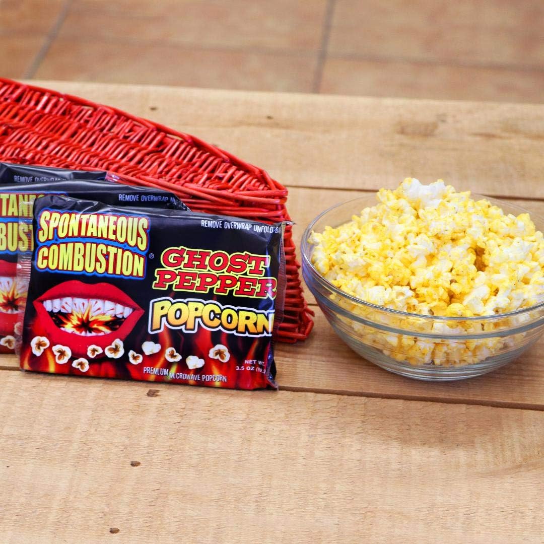 Spontaneous Combustion Ghost Pepper Popcorn