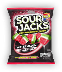 Thumbnail for Sour Jacks Watermelon Sour Wedges (142g)