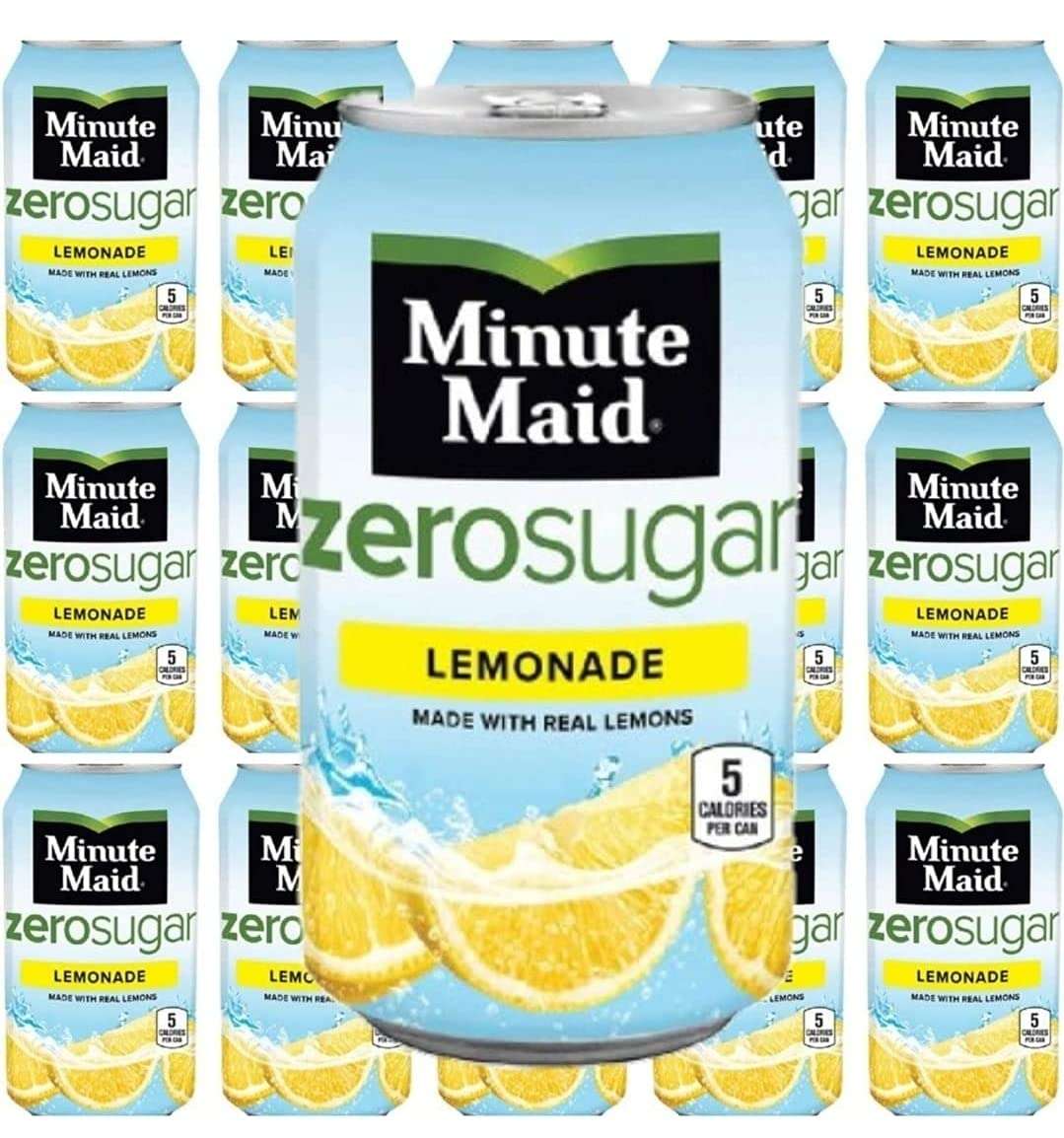 Minute Maid Lemonade Zero Sugar - 12 pack