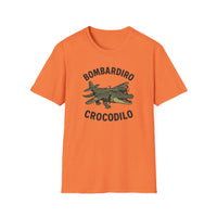 Thumbnail for Bombardiro Crocodilo T-Shirt - Unisex Softstyle | Bombardiro Crocodile Graphic Shirt