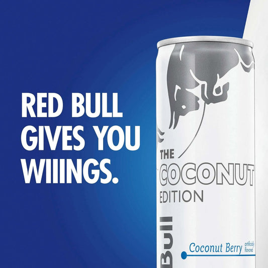 Red Bull Usa Drink Coconut Edition - Coconut Berry 12 Pack - Soda Pop from Redbull, Trending, Latest Products