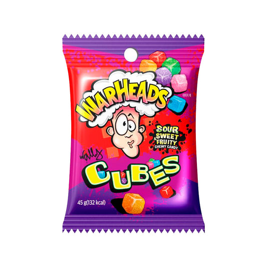 Warheads Cubes Chewy Candy 45g Candy Warheads, Trending, Latest Products
