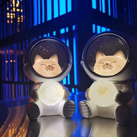 Thumbnail for Cute Pet Astronaut LED Lamp