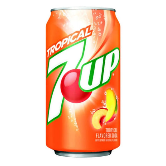 7up Tropical Soda Pop 7up, TSAED