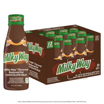 12 Pack MilkyWay Chocolate Milk Drink, 414ml Drink Mixes Milkyway, Trending, Latest Products