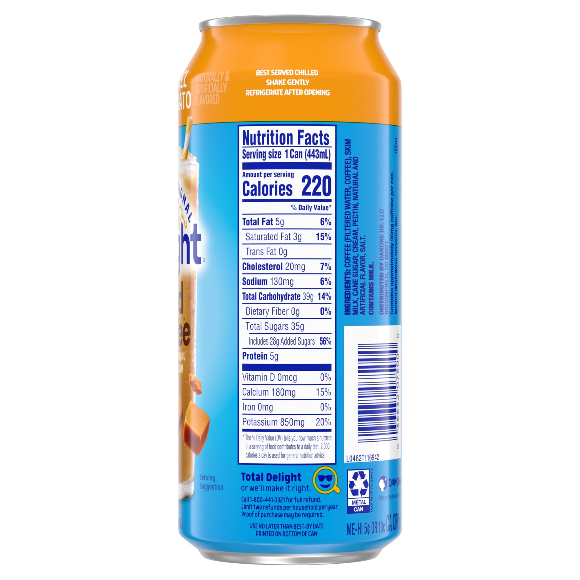 6 pack International Delight Caramel Iced Coffee (15 Oz) Soda Pop (not to sale) International Delight, Cases, 6 Pack, Zero Sugar