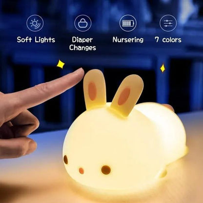 Touch me Bunny LED Night Lamp Gifts (not for sale) Touch me Bunny LED Night Lamp