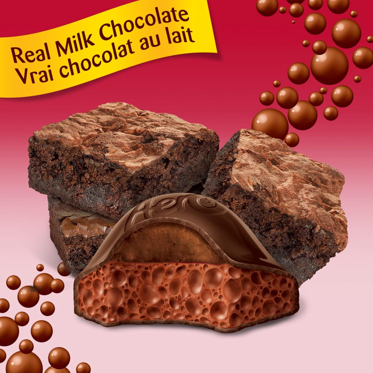 Nestle Aero Truffle Brownie Chocolate Bar 105g
