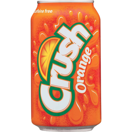 6 Pack Crush Orange USA - Soda Pop from Crush, Cases, 6 Pack