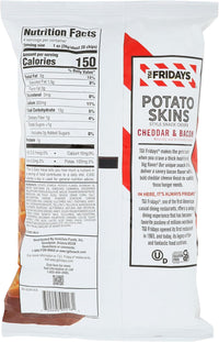 Thumbnail for TGIF Potato Skins Cheddar & Bacon (85g)