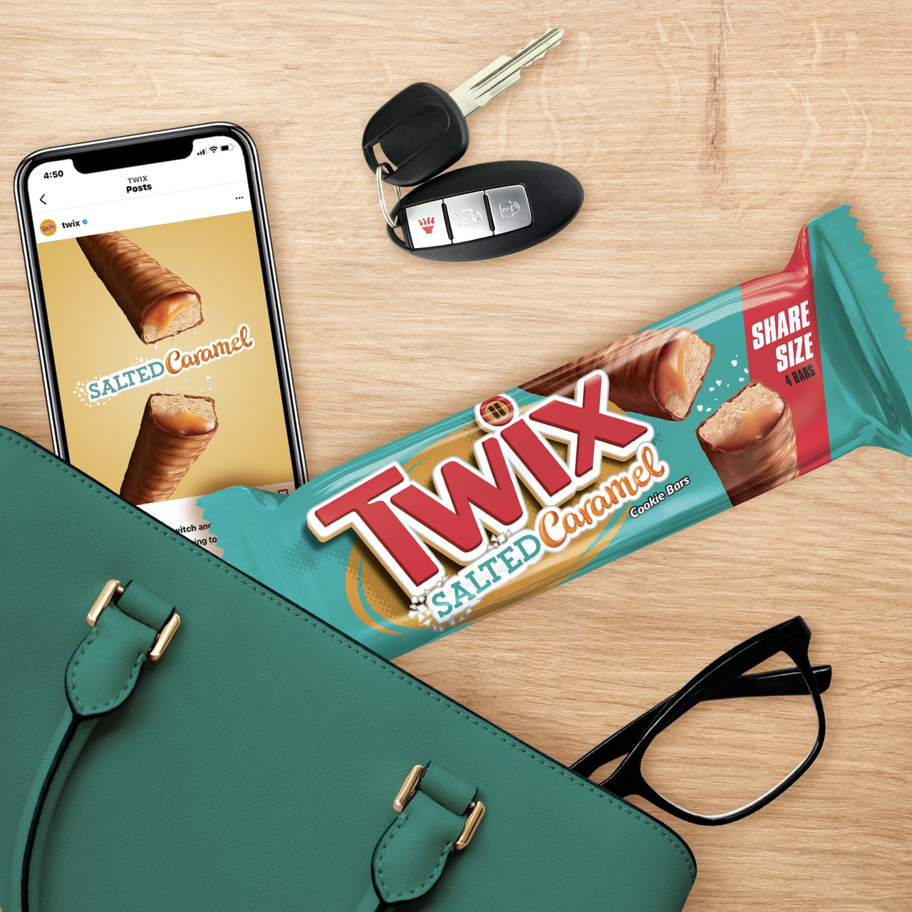 Twix Salted Caramel King Size (77g)