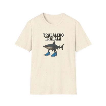 Tralalero Tralala T-Shirt – Fun Graphic Tee | Unisex Music & Vibes Shirt Natural T-Shirt Printify