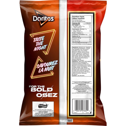 Doritos Late Night Sizzlin' Cheeseburger Flavoured Tortilla Chips 210g Snacks/Chips Doritos, latest, Trending Products