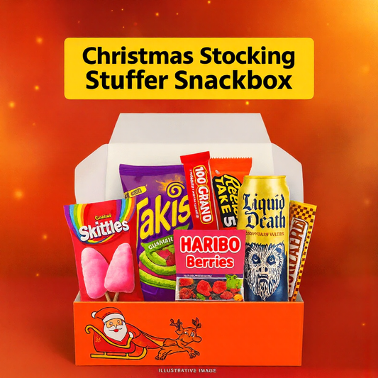 Christmas Stocking Stuffer Snackbox (9+ Snacks Inside) Snackbox Snack Attack