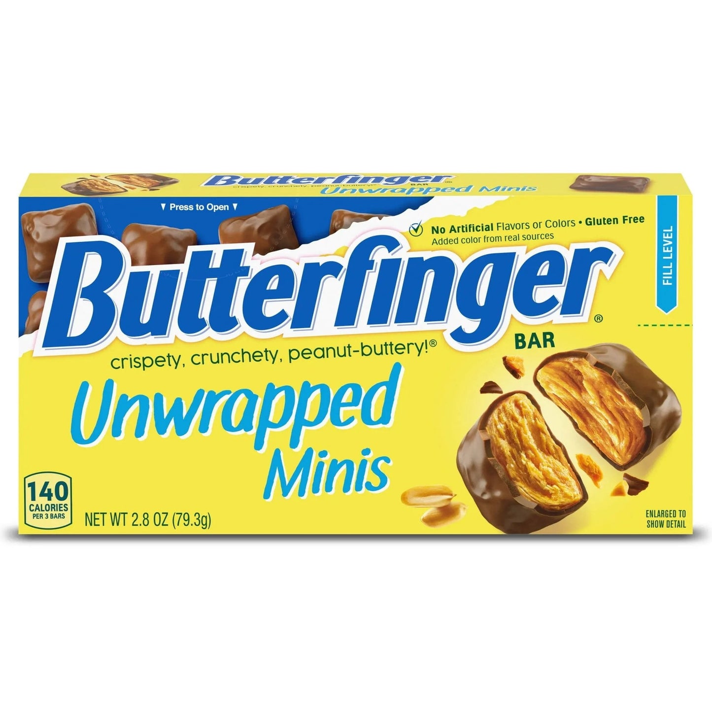 9 PACK Butterfinger Minis Chocolate Bar (2.8Oz) Chocolate Butterfinger, Latest Products, Trending