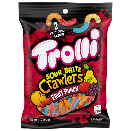 Trolli Sour Brite Crawler Fruit Punch (4.25 Oz) Candy Trolli, Latest Products, trending
