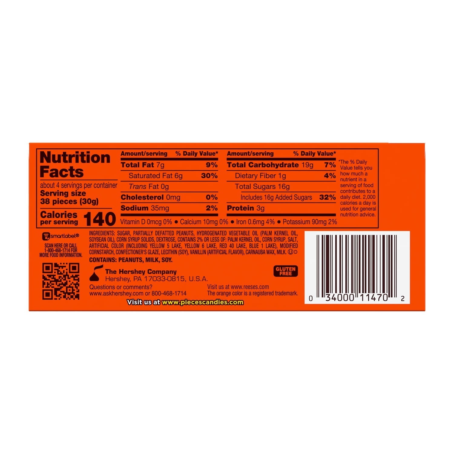 Reese's Pieces Candy - (4Oz) Candy Reese's , Latest Products, Trending