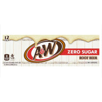 Thumbnail for A & W Root Beer Zero Sugar No Caffeine 12 pack