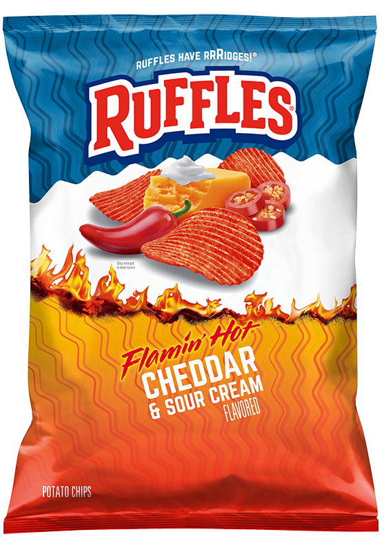 Ruffles Flamin' Hot Cheddar & Sour Cream