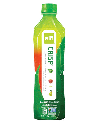 Crisp Aloe Vera Juice Drink 12 Bottles