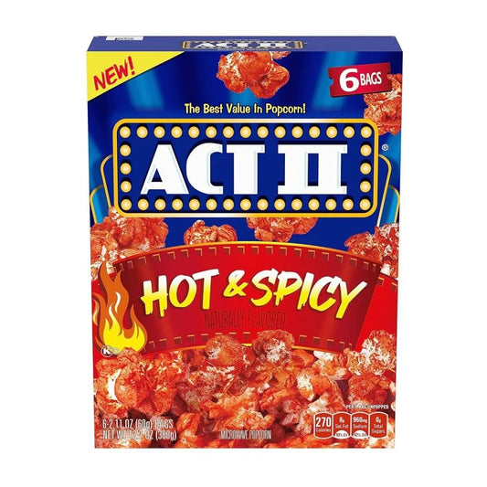 Act 2 Popcorn Hot and Spicy - Snacks/Chips (not for sale) from Act 2, trending products