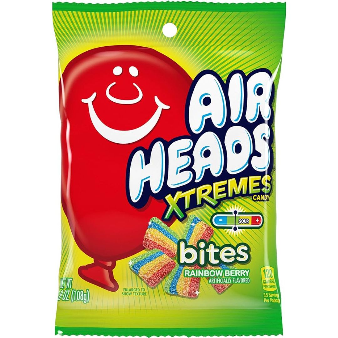 Air Heads Xtremes Bites (108g)