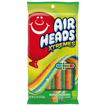 Airheads XTREME Strips Rainbow Berry (170g) Candy Airheads, Trending, trending products