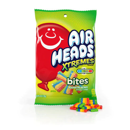 Airheads Xtremes Rainbow Berry Bites Peg Bag