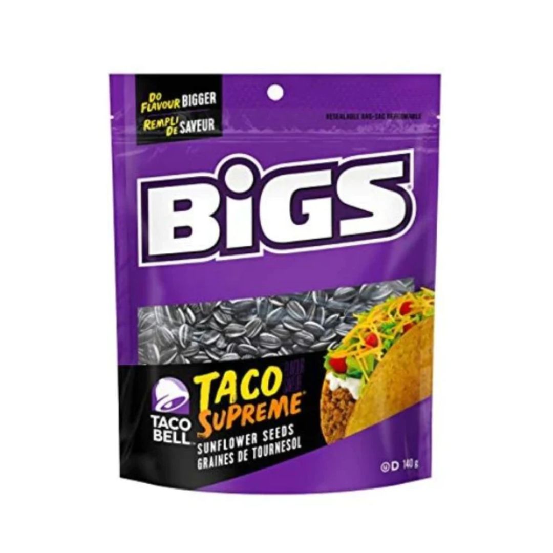 Bigs Taco Supreme Flavour Sunflower Seeds (152g)