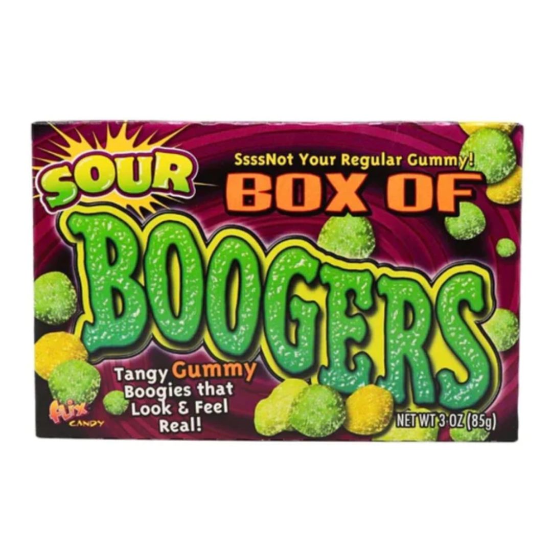 Box of Boogers Sour Theater Box 85g