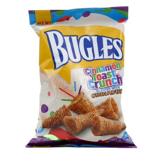 Bugles Cinnamon Toast Crunch 85g - Snacks/chips (not for sale) from Bugles, TSASN&CH, cabestseller