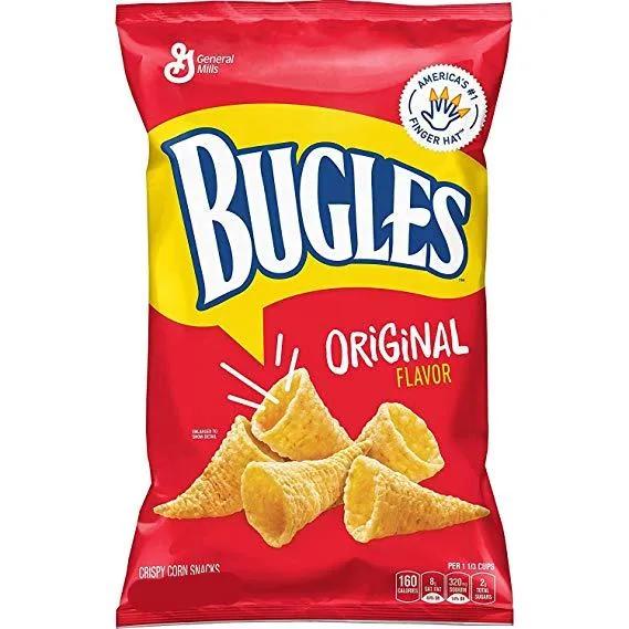 Bugles Original Flavor America's Finger Hat 85g Snacks/Chips (not for sale) Bugles, TSASN&CH, cabestseller