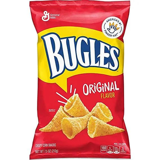 Bugles Original Flavour (212g) - Snacks/Chips (not for sale) from Bugles, TSASN&CH, cabestseller