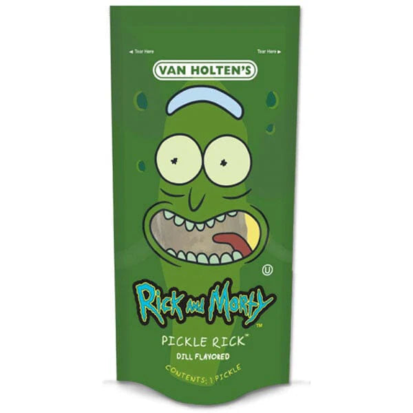 Ricky and Morty Pickle Rick Dill Flavor