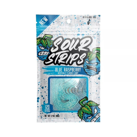 Sour Strips Blue Raspberry Tiktok Candy - Sour Candy (not for sale) from Sour Strips, Trending, cabestseller