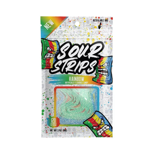 Sour Strips Rainbow Tiktok Viral Candy - Sour Candy (not for sale) from Sour Strips, Trending, cabestseller