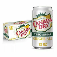 Thumbnail for Canada Dry Ginger Zero Sugar Ale 12 pack