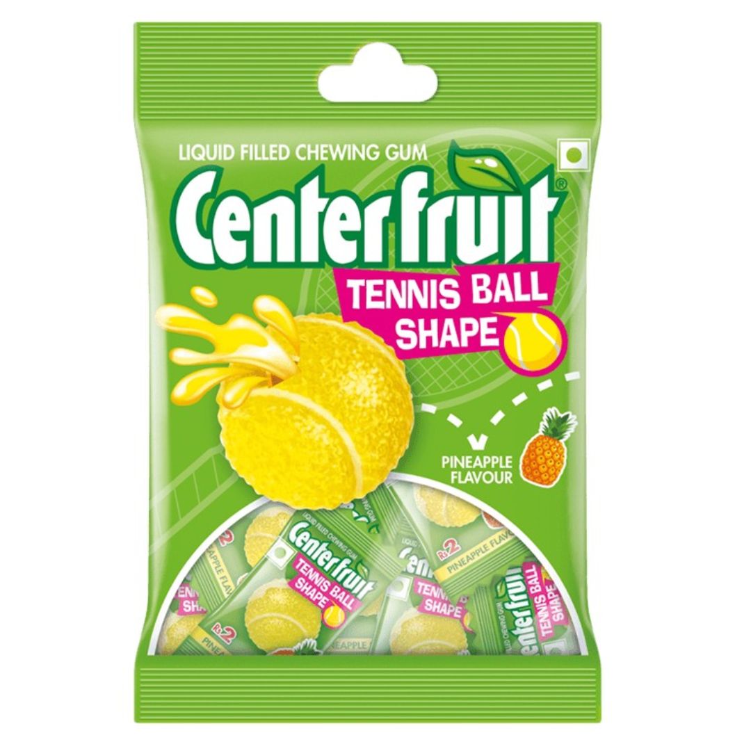 Centre Fruit Pineapple Chewing Gum (12 apx)