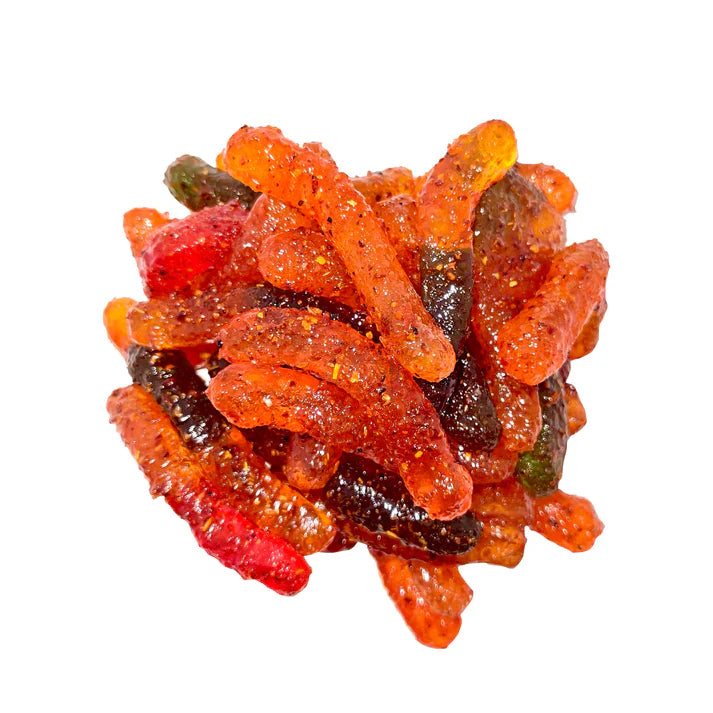 Chamoy Sweet Sour Worms Candy 130g