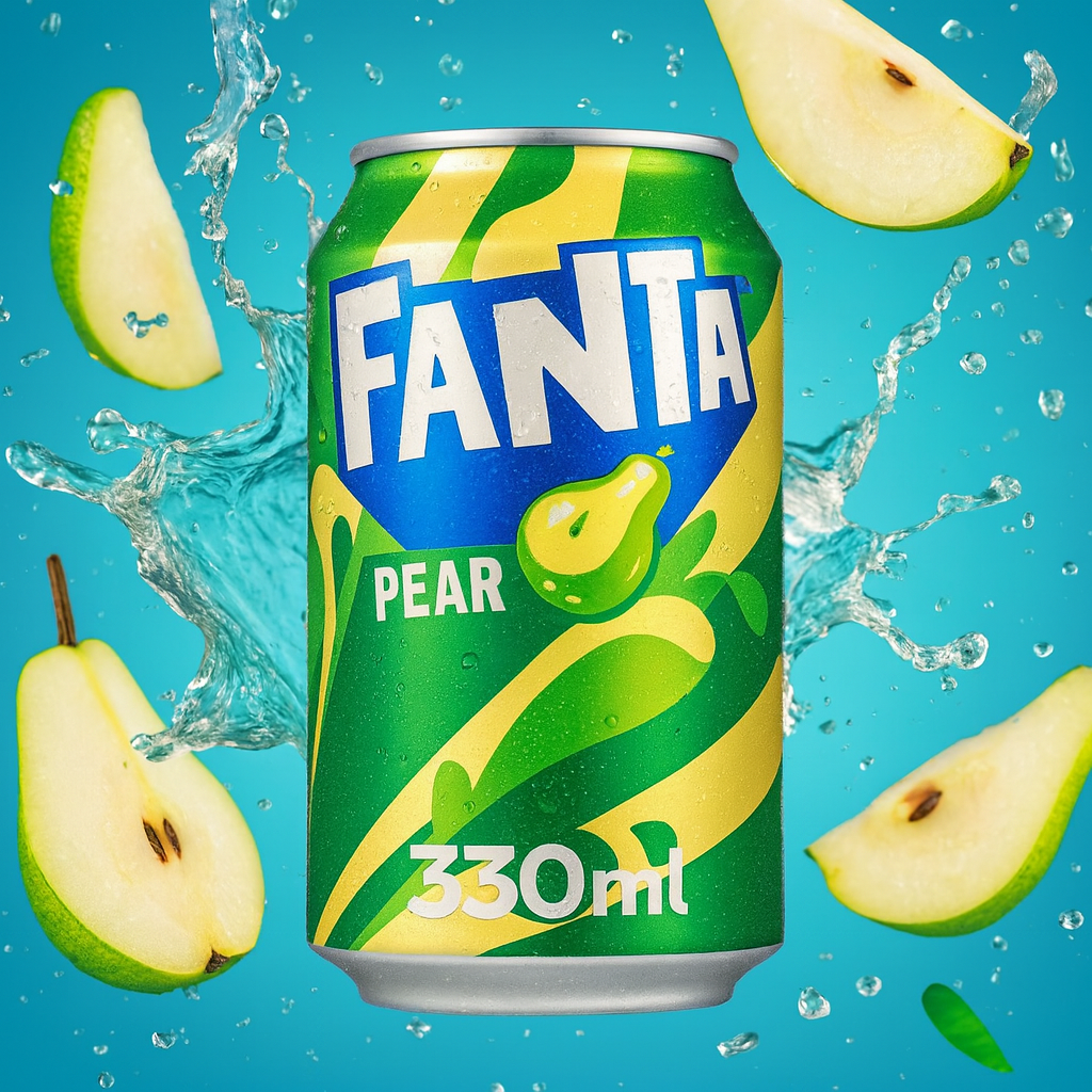 Fanta Pear (UK) 330ml Soda Pop Fanta , trending products