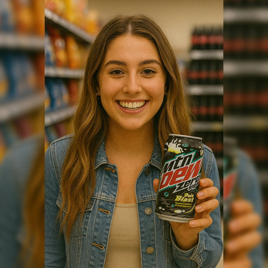 6 Pack Mtn Dew Baja Blast Zero Sugar